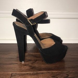 Women’s Steve Madden Black Suede high heels